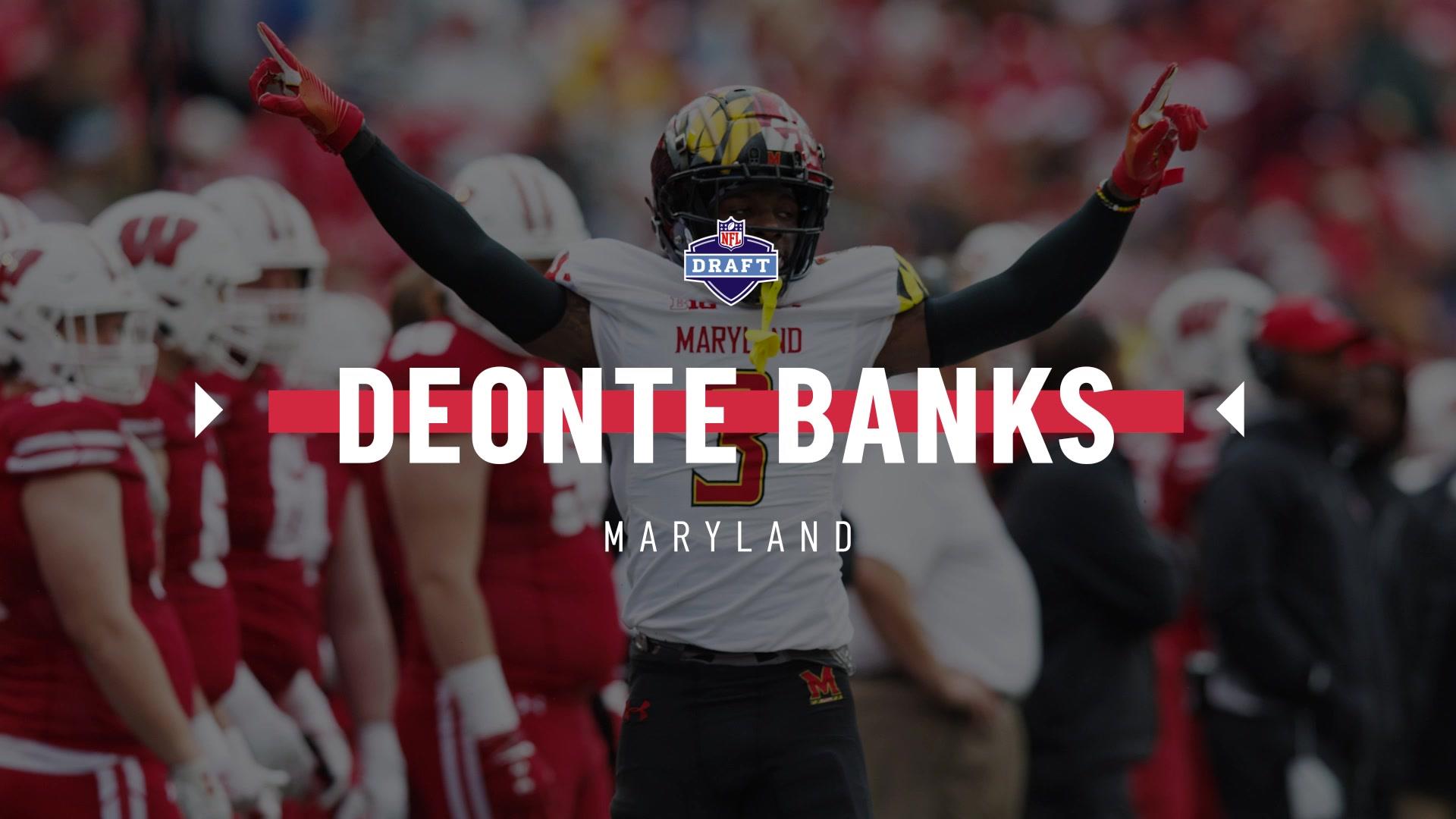 2023 NFL Draft: CB Deonte Banks, Maryland, Round 1, Pick 24