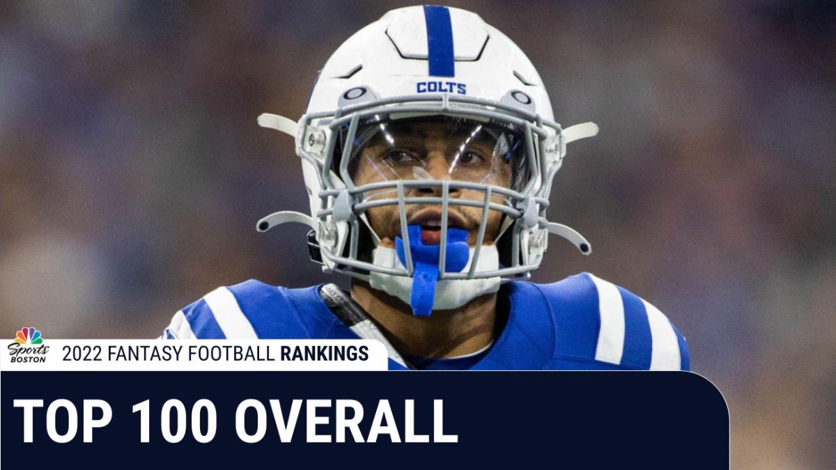 Fantasy football rankings 2022: Top 100 players in your draft – NBC Sports  Boston