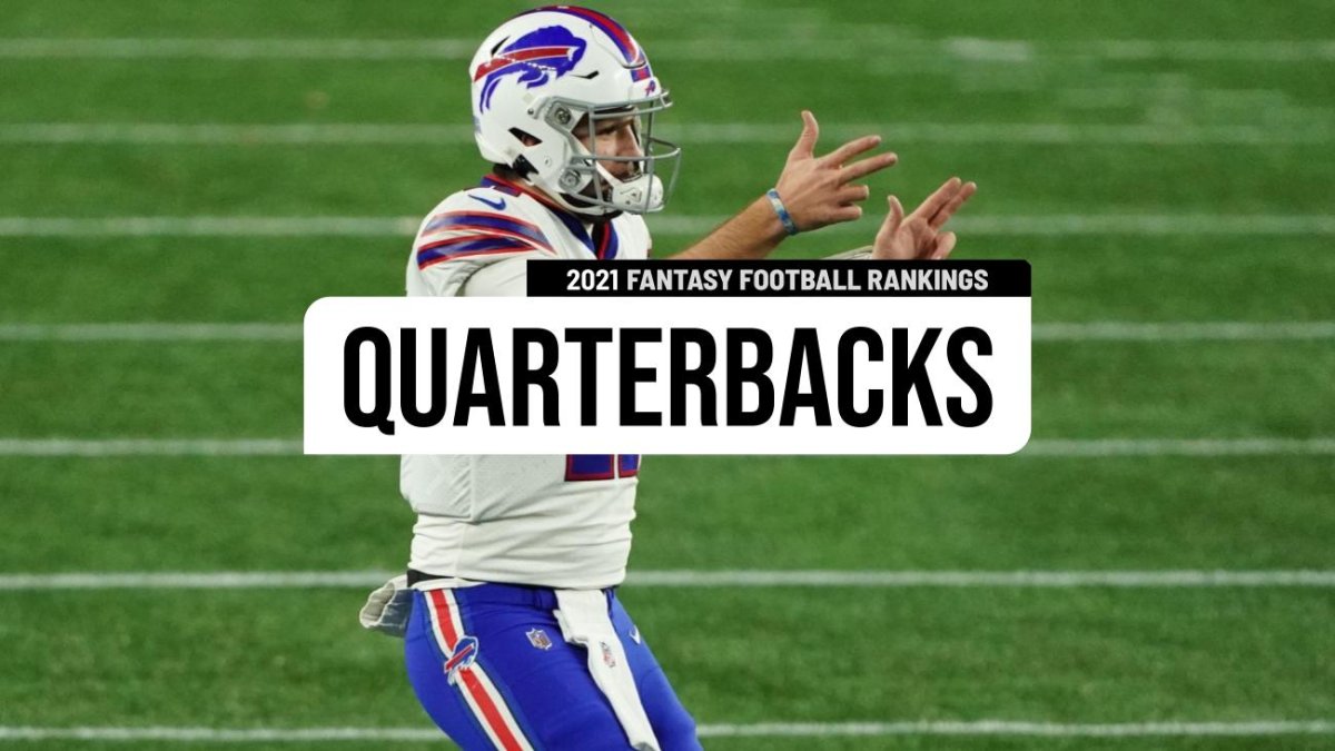 Week 12 Fantasy Football Rankings: QB - NBC Sports