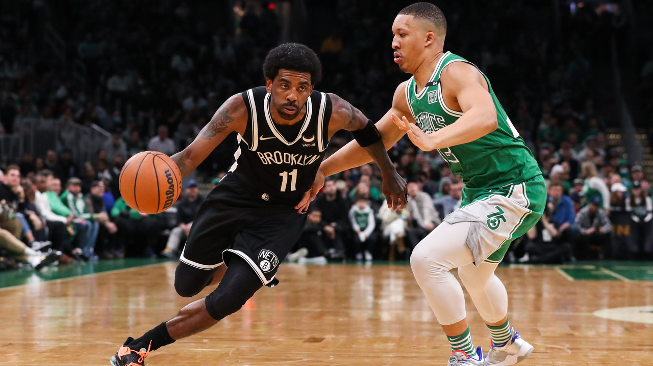 <p><strong>2021-22 stats: </strong>27.4 points, 4.4 rebounds, 5.8 assists, 41.8 3PT% (29 games)</p>
<p>Speaking of having your hands full... Irving is one of the most gifted offensive players of his generation who can create his shot against virtually any defender. Kyrie's masterclass against the Cavs -- 34 points on 12-of-15 shooting with 12 assists -- was a reminder of how he can take over games with his offensive creativity.</p>
<p>The good news for Boston is that Irving can be exploited on the defensive end, and it's possible his stamina could be a factor if he's playing 40-plus minutes per night after not playing in home games for much of the season.</p>
<p>Then again, Irving thrives on the big stage and <a href="https://youtu.be/fZ8yCJgsF_4">hit one of the most clutch shots in NBA playoff history</a> during the 2016 Finals. If he and Durant are in full form, there's no better duo in the league.</p>