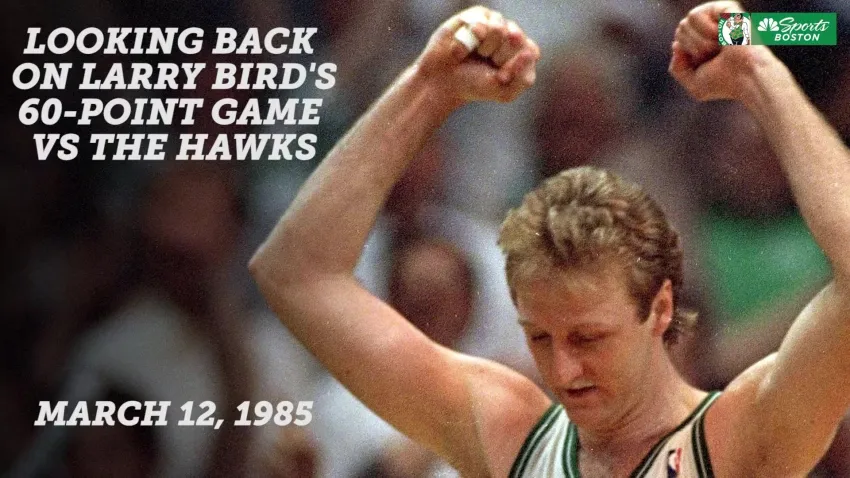 Looking back on Larry Bird's 60-point game vs the Hawks