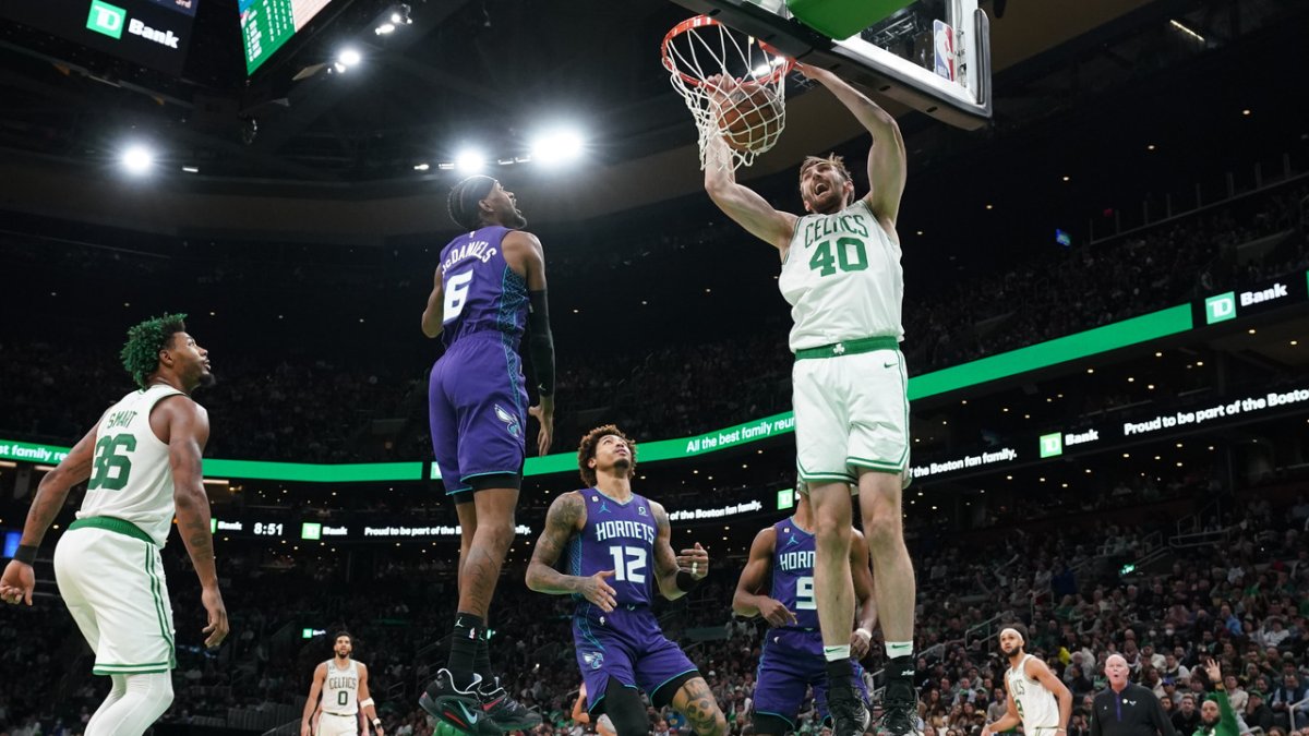 Celtics' Luke Kornet explains origins of Stromile Swift-inspired