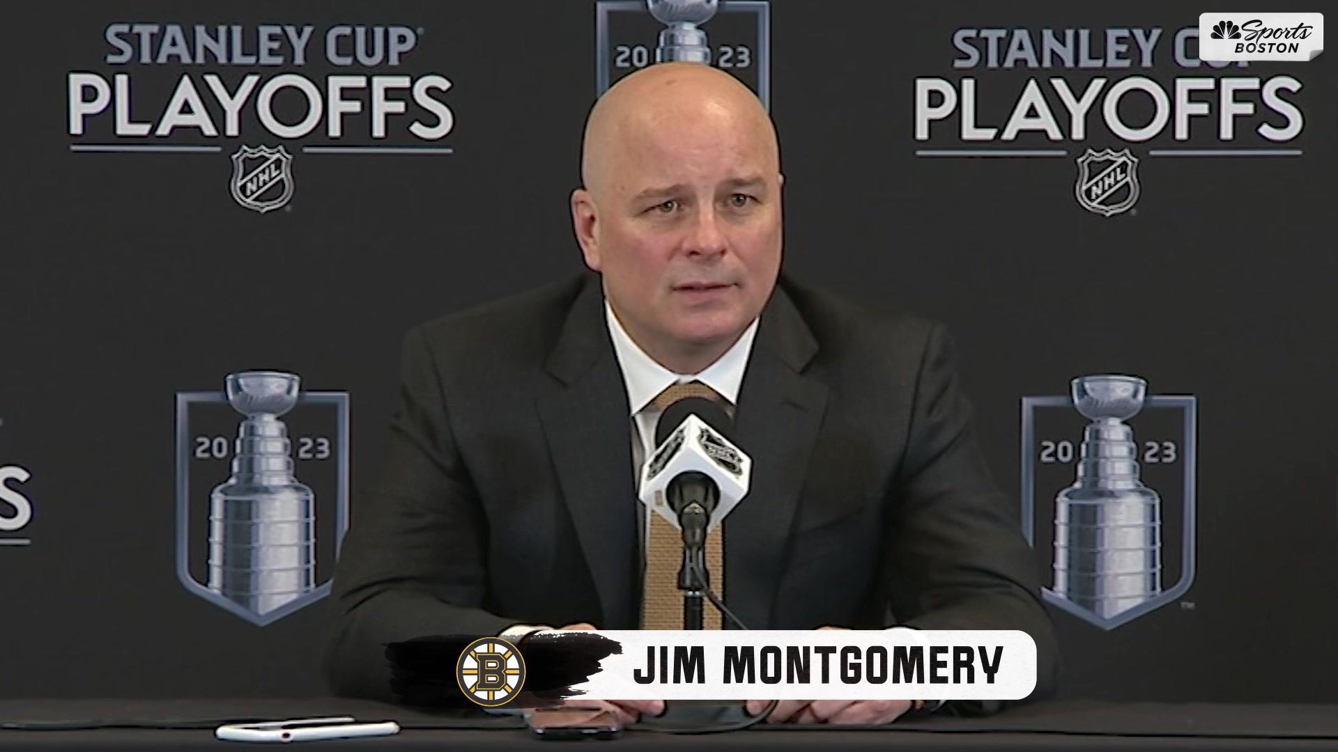 New Bruins Coach Jim Montgomery Already Making Right Calls - NBC