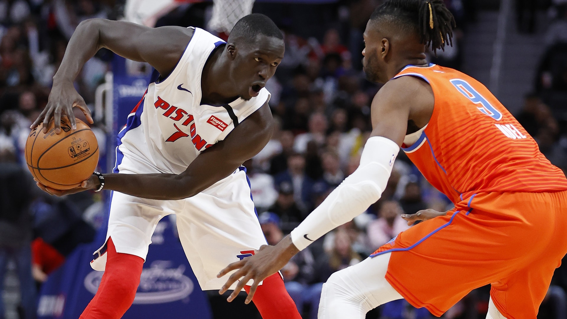 <p>This was originally the Pascal Siakam pick. Instead of Siakam, the Raptors land another potential-packed big man. Maker hasn't worked out so far during his NBA career and has largely been buried on the bench of the Bucks, Pistons, and Cavaliers. However, maybe the Raptors and their strong talent-development program could have turned him into a good role player.</p>
<p><em>Original Pick: PF Pascal Siakam</em></p>