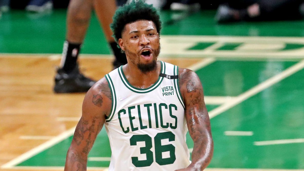 Marcus Smart on Celtics becoming the 'hunted' & his NBA All-Defensive team  
