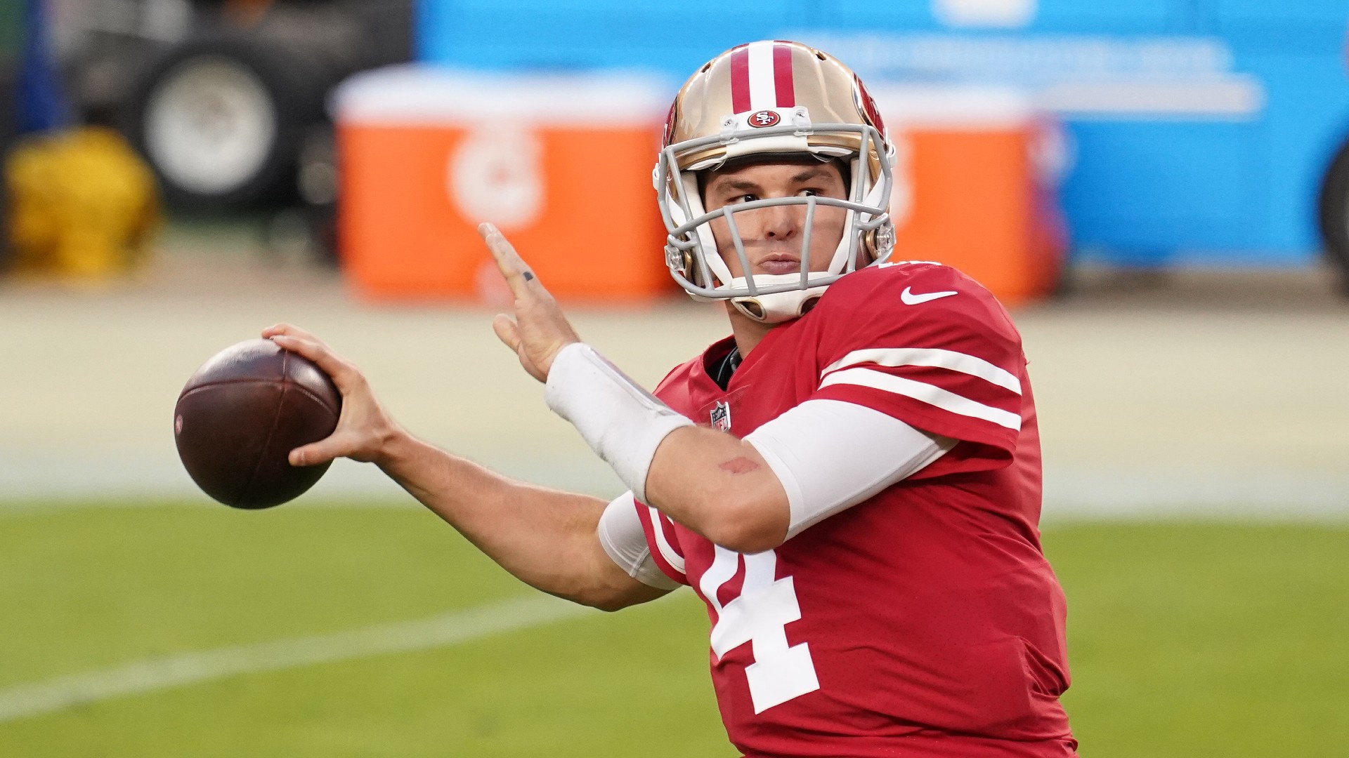 <p><strong>Age:</strong> 25</p>
<p><strong>Current situation:</strong> Standing in for Garoppolo for the struggling Niners. Heās got six touchdowns and seven picks in the five games heās started and San Fran is 2-3. Heās a free agent at the end of the year. Even though heās undrafted, at this point, itās arguable heād be a better guy on the depth chart than the completely buried Stidham.</p>
<p><strong>The Path to Foxboro:</strong> Simple. Free agent. Just sign here if the Patriots believe heās worth having in the mix to compete.</p>
<p><strong>The fit?</strong> Probably not great. Heās on the smaller side at 6-foot-1, 210 pounds and while he might have been a decent developmental prospect, if the Patriots are looking for an answer or a bridge quarterback until they draft someone, he hasnāt shown enough to make them think he could lead them back to levels they canāt attain with a more experienced player.</p>