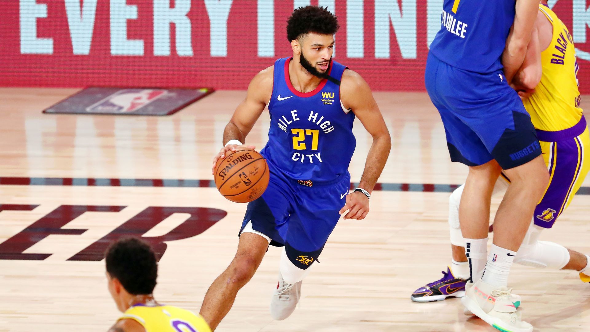 <p>Since the Wolves passed on a point guard, the Pelicans take advantage by snagging one of the best available in Jamal Murray. His development has somewhat stagnated in 2020-21, but there's no doubt the potential is there for the 23-year-old to evolve into one of the game's premier guards. Murray is on pace to set career-highs in points per game (21.7) and shooting percentage (48.5 percent). By drafting Murray, New Orleans is banking on him to get even better. And he will.</p>
<p><em>Original Pick: SG Buddy Hield</em></p>