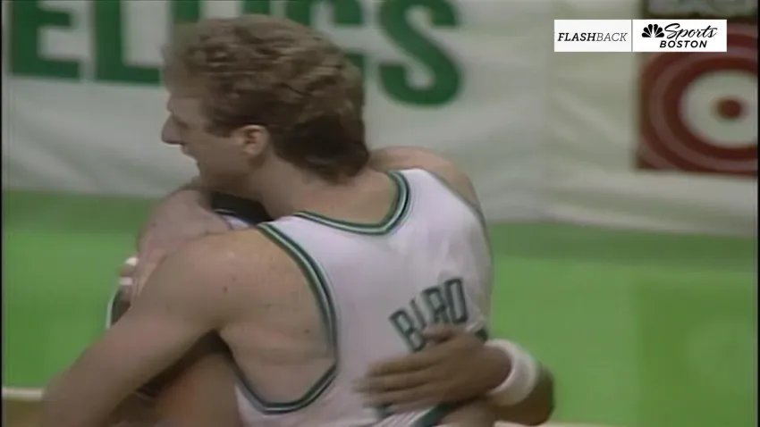 Flashback: Larry Bird steal vs the Pistons