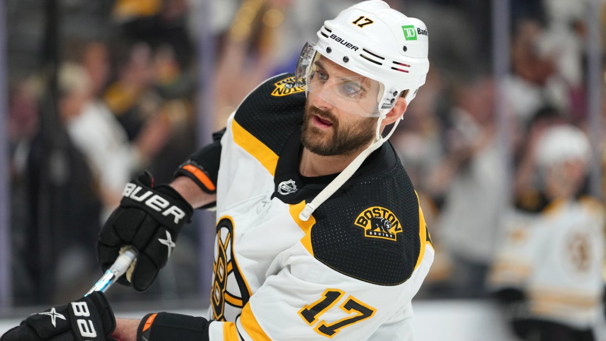 As milestone approaches, Bruins' Nick Foligno has a grand time