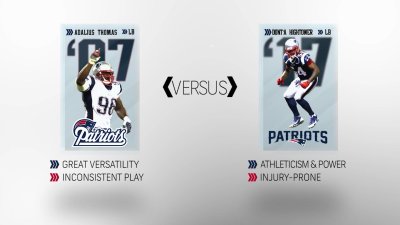 Patriots '07 vs '17: Breaking down the front 7 group