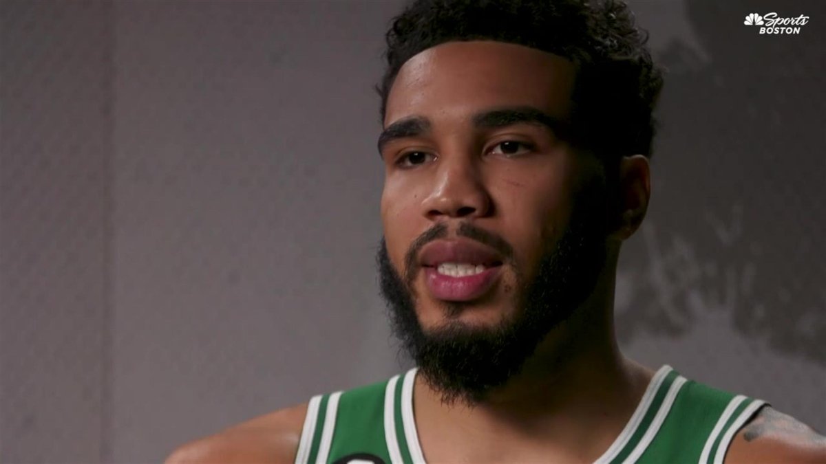 Jayson Tatum On Moving Forward After Finals Loss Excitement For New Season Nbc Sports Boston 