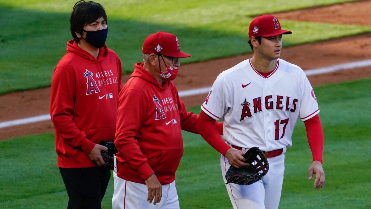 Rays at Angels: Shohei Ohtani scratched from start