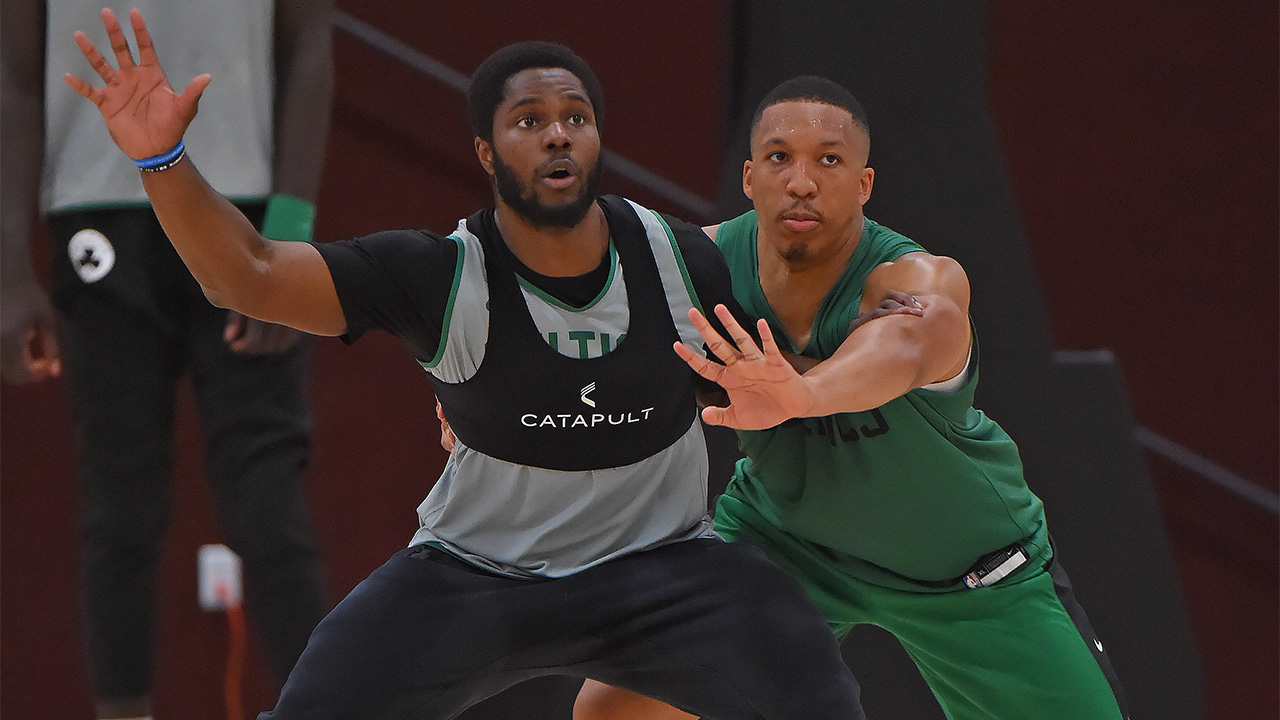 <p>Nearing the quarter mark of the season, we didn’t expect Ojeleye to have more floor time than Williams but it speaks to the steadiness that Ojeleye has displayed. Williams might just be in a bit of a sophomore slump but Boston’s offense has really fallen off a cliff when he’s on the floor (a 105.3 offensive rating, 7.3 points less than the team’s season average).</p>

<p>If either player is able to grasp those minutes as backup 4, it might allow the Celtics to really hone their TPE targets on a shooting wing. Ojeleye wasn’t able to maintain his success into the playoffs last year while Williams played inspired ball inside the bubble but hasn’t quite been able to carry it over into the new season. The competition for time should push both of them.</p>
