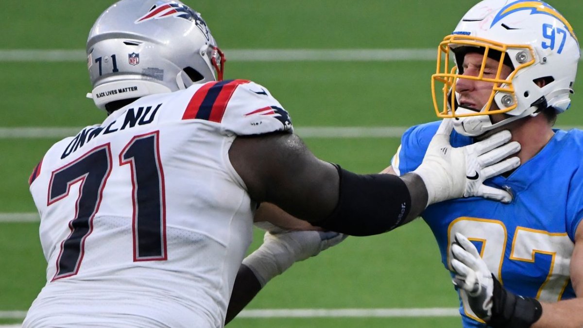 Why PFF has New England Patriots Michael Onwenu as best NFL rookie