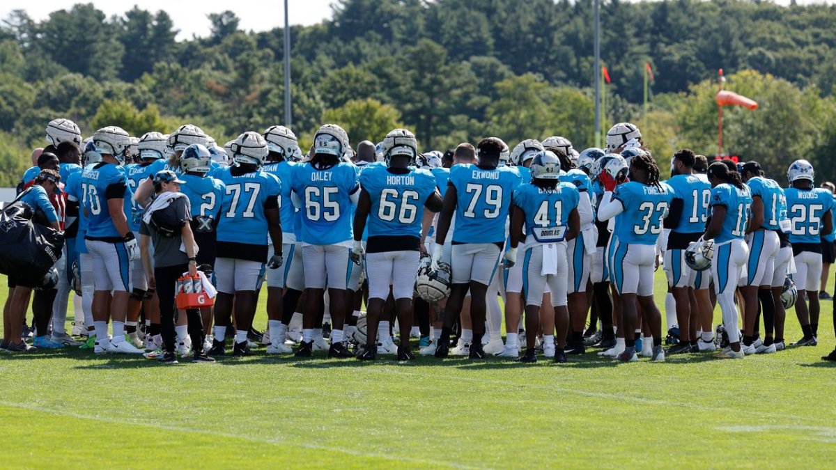 Patriots, Panthers players brawl again during joint practice