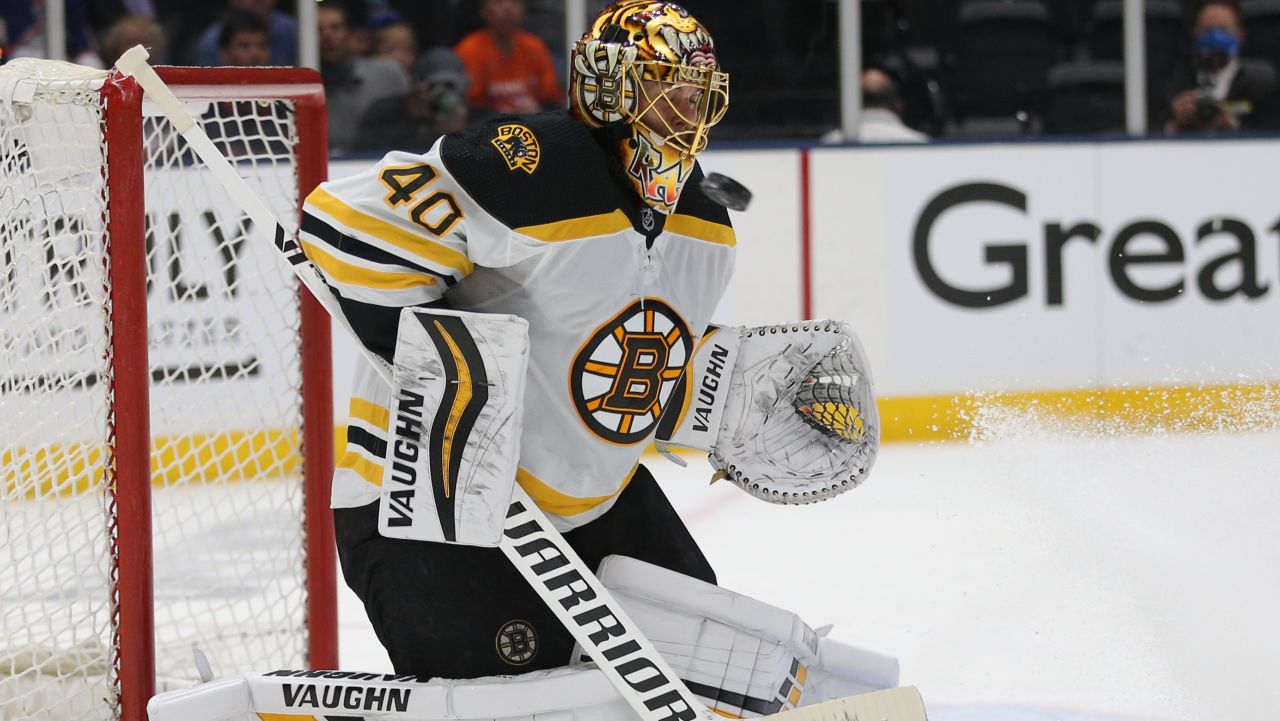 Rask Brings 'Excitement' To Boston Bruins In Practice Return