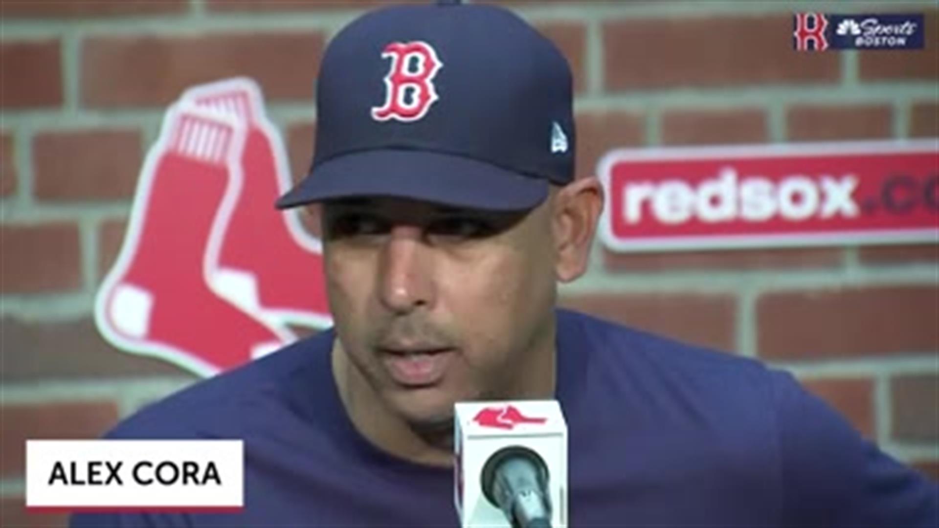 Alex Cora's Message to Alex Verdugo