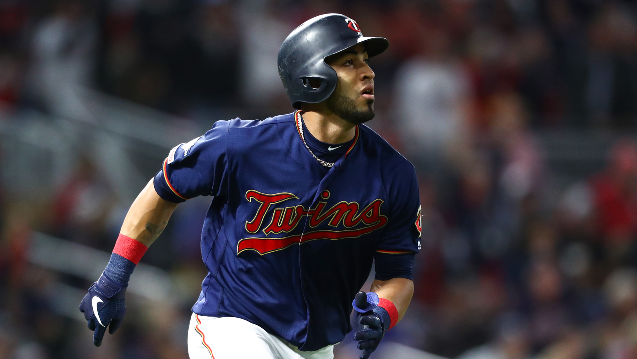 <p>Now we're talking. The 29-year-old is only two seasons removed from career highs in homers (32) and RBIs (109). He has received down-ballot MVP votes in each of the last two years.</p>
<p>In normal times he'd be an easy tender, but the small-market Twins might not want to pay him a salary that could reach $10 million in arbitration.</p>