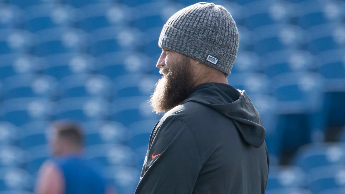 Ryan Fitzpatrick Was At the Bills Playoff Win and Went Shirtless