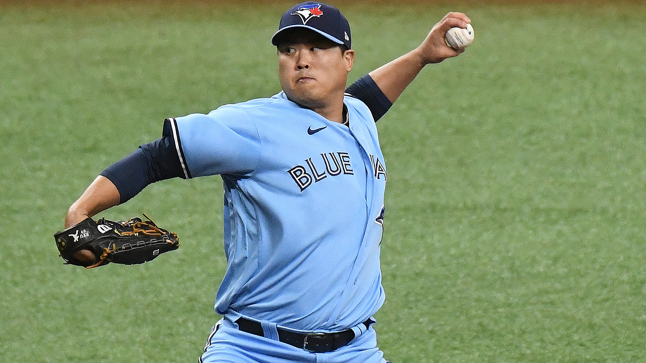 <p>After finishing as the Cy Young runner-up in L.A., Ryu went on to enjoy a stellar debut season with the Blue Jays. This time, he played third in Cy Young voting while putting up a 2.69 ERA and 1.15 WHIP. He'll be counted on to be the ace of Toronto's staff again in 2021 as the Jays look to compete for an AL East title.</p>