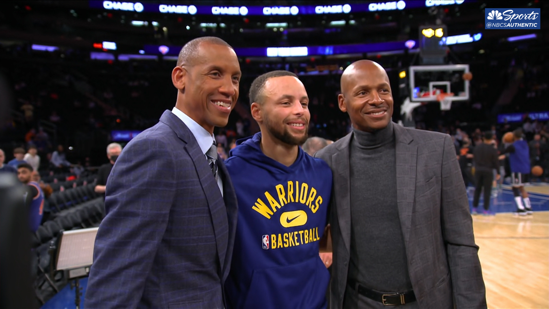 Steph Curry Breaks Ray Allen's 3-Pointer Record at Madison Square Garden -  CBS San Francisco