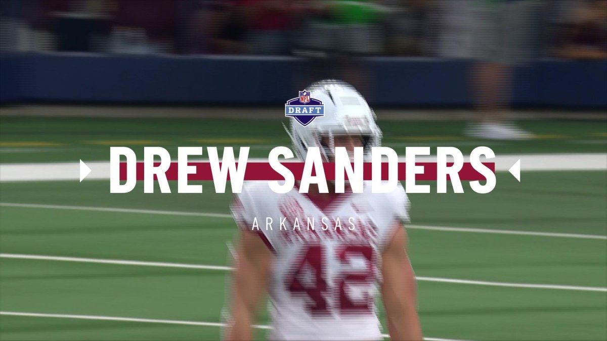 2023 NFL Draft Highlights Drew Sanders LB, Arkansas NBC Sports Boston