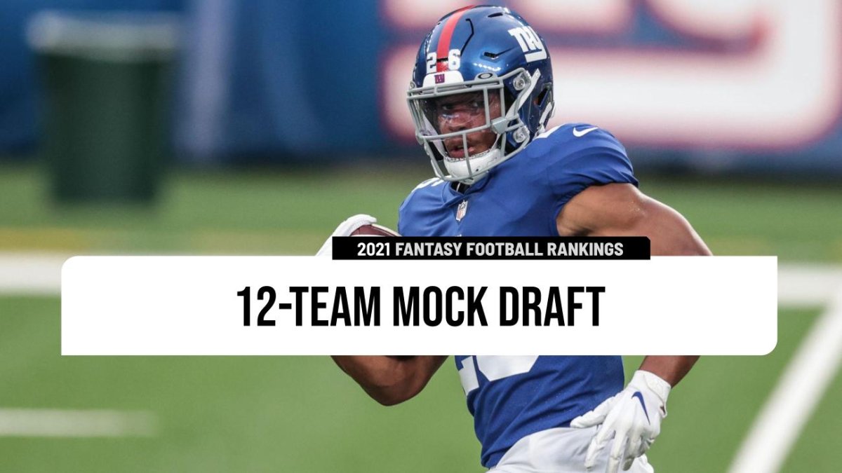 Fantasy Football Mock Draft: 12-Team PPR Late Pick (2020)