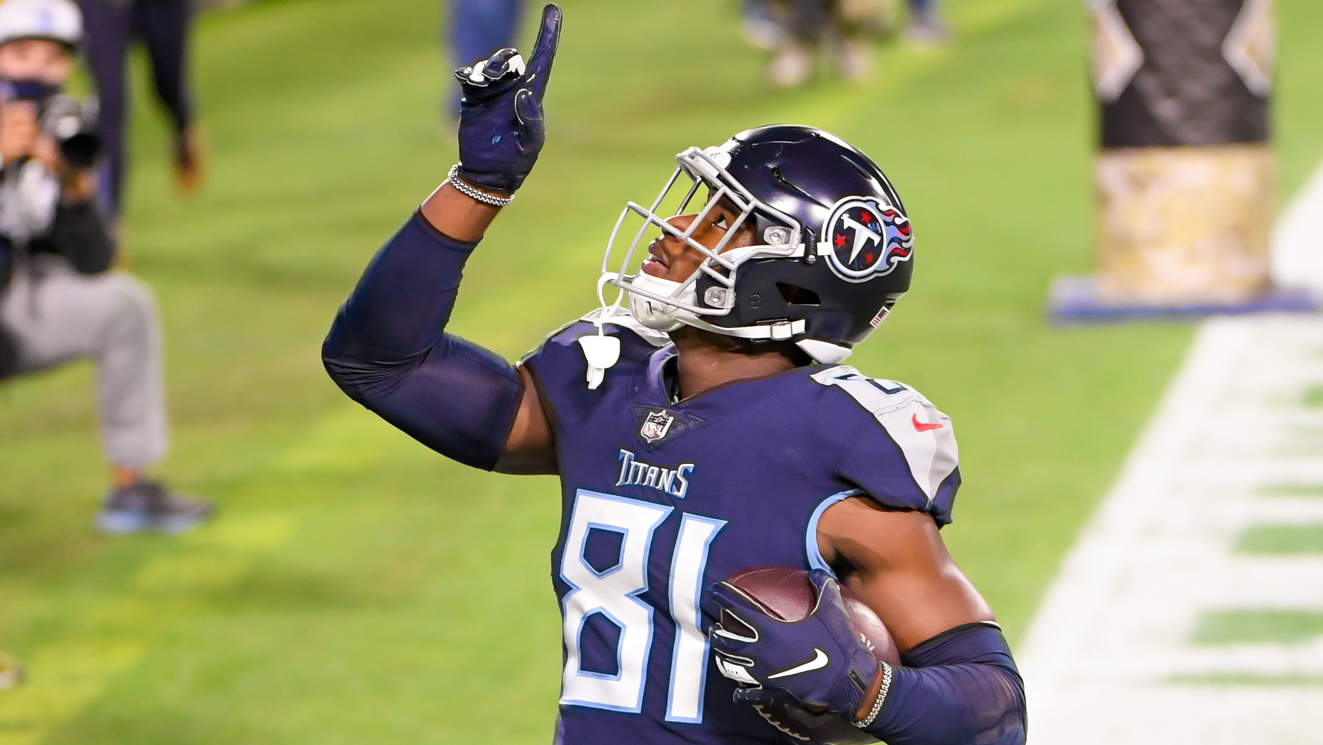 <p>Age: 25</p>
<p>2020 Stats: 41 catches, 448 yards, eight receiving touchdowns, one rushing touchdown</p>
<p>Smith is big, strong, fast, and is among the NFL's best athletes at the tight end position. He is uniquely versatile and excels as a pass catcher and multi-faceted red-zone threat. He can catch passes down there but also has proven to be a decent runner out of the backfield on occasion, rushing for 82 yards on six carries the last two years. Our own Phil Perry indicated that <a href="https://www.nbcsports.com/boston/patriots/patriots-mailbag-why-jimmy-garoppolo-trade-should-cost-less-carson-wentz-trade?b">the Patriots could be interested in Smith</a> in a recent mailbag. </p>