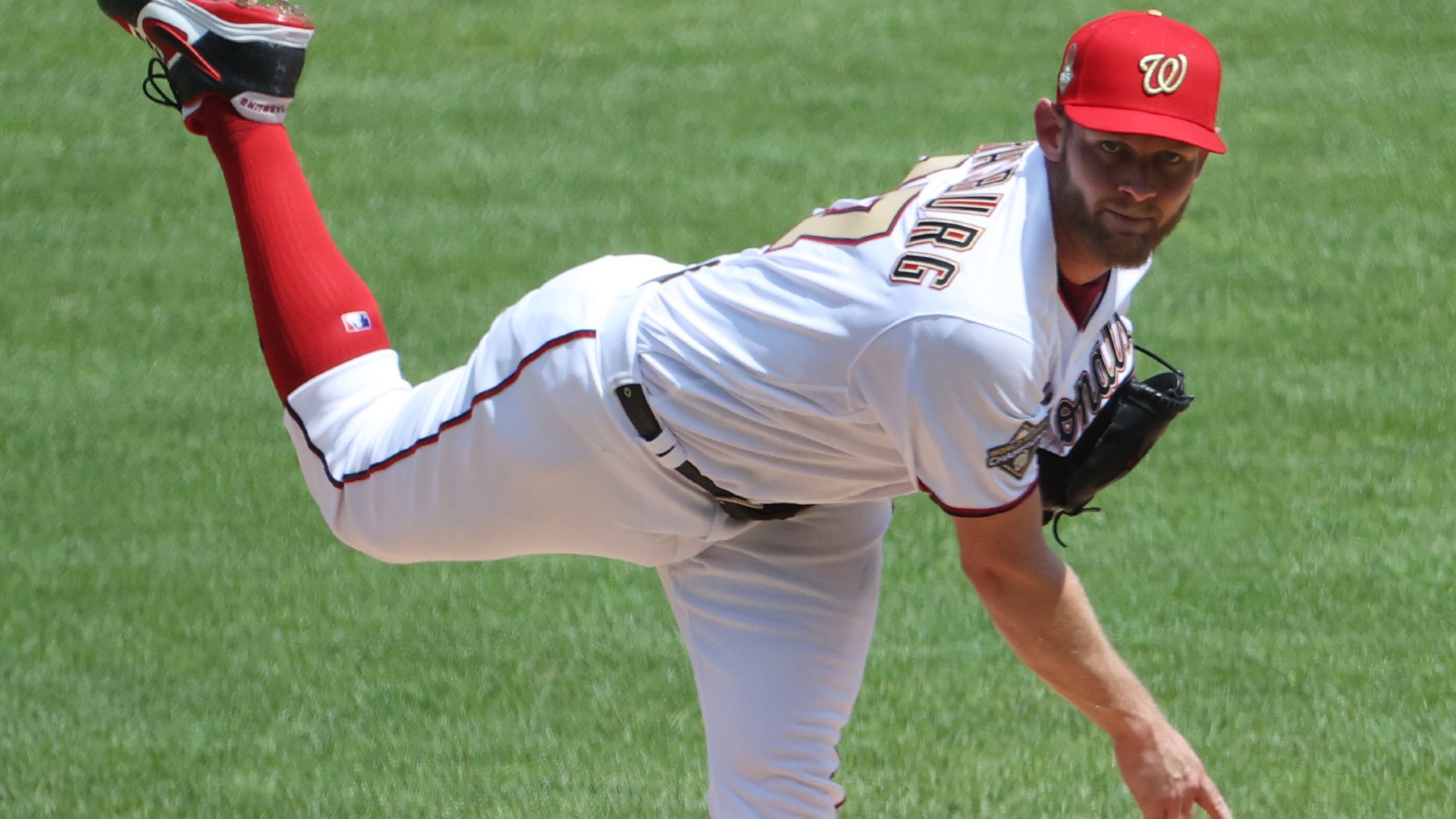 <p>Strasburg pitched only five innings in 2020 due to a nerve issue in his wrist. The season prior, he placed fifth in NL Cy Young voting. The 32-year-old veteran has earned a reputation as one of the best pitchers in baseball when healthy, but it's tough to count on his availability. If we're basing this list strictly on talent, go ahead and throw Strasburg into the top 10.</p>