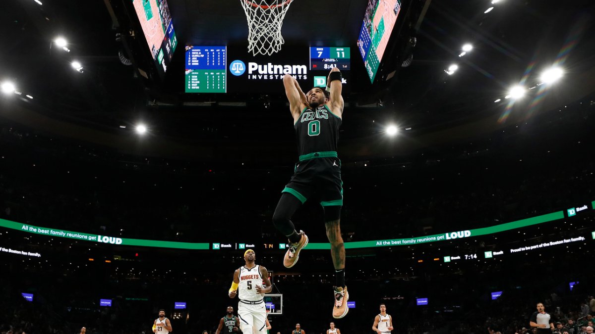 Here's What Stood Out in Celtics' Win vs. Nuggets: Tatum Outduels Jokic in  Boston's Fifth-Straight Victory - Sports Illustrated Boston Celtics News,  Analysis and More