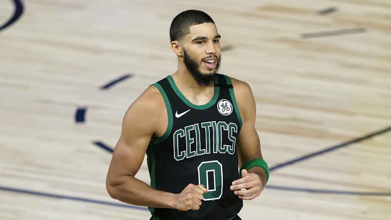 <p>And to think, not every Celtics fan was on board when Danny Ainge passed up the chance to draft Markelle Fultz to drop down two spots, where he eventually added Jayson Tatum.</p>
<p>Tatum made an impressive leap in his third season, especially during a torrid mid-season stretch where he earned Eastern Conference Player of the Month honors in February. If he continues this trajectory, Tatum should be in the MVP conversation very soon.</p>
<p><em>Honorable Mention: De'Aaron Fox, Kings (#5); Donovan Mitchell, Jazz (#13); Bam Adebayo, Heat (#14)</em></p>