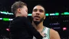 Jayson Tatum reunites with son Deuce in bubble in heartwarming moment