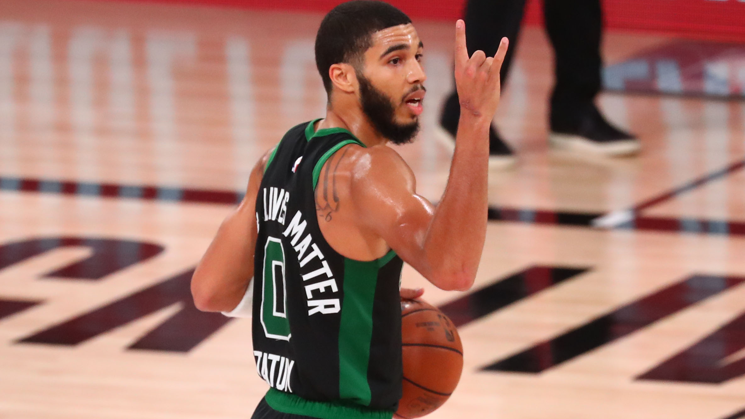 <p>Surprise! It only took three seasons for Tatum to ascend to the best player on the Celtics and <a href="https://www.nbcsports.com/boston/celtics/jayson-tatum-jaylen-brown-both-make-huge-leaps-espns-top-100-nba-players-ranking?b">a top-15 player in the NBA</a>.</p>
<p>As if his All-Star 2019-20 campaign wasn't enough, Tatum lit up the postseason by averaging 24.6 points, 7.3 rebounds and 3.2 assists per night. He also earned a handful of All-Defensive Second Team votes, proving he's much more than a No. 1 scorer.</p>
<p>We won't belabor the point. Tatum is under contract until at least 2024 after signing a maximum contract extension and is the face of the franchise until further notice.</p>
<p><strong><a href="https://www.nbcsports.com/boston/vote">Click here to rank the Celtics in our 20 Under 25 survey!</a></strong></p>
<p> </p>