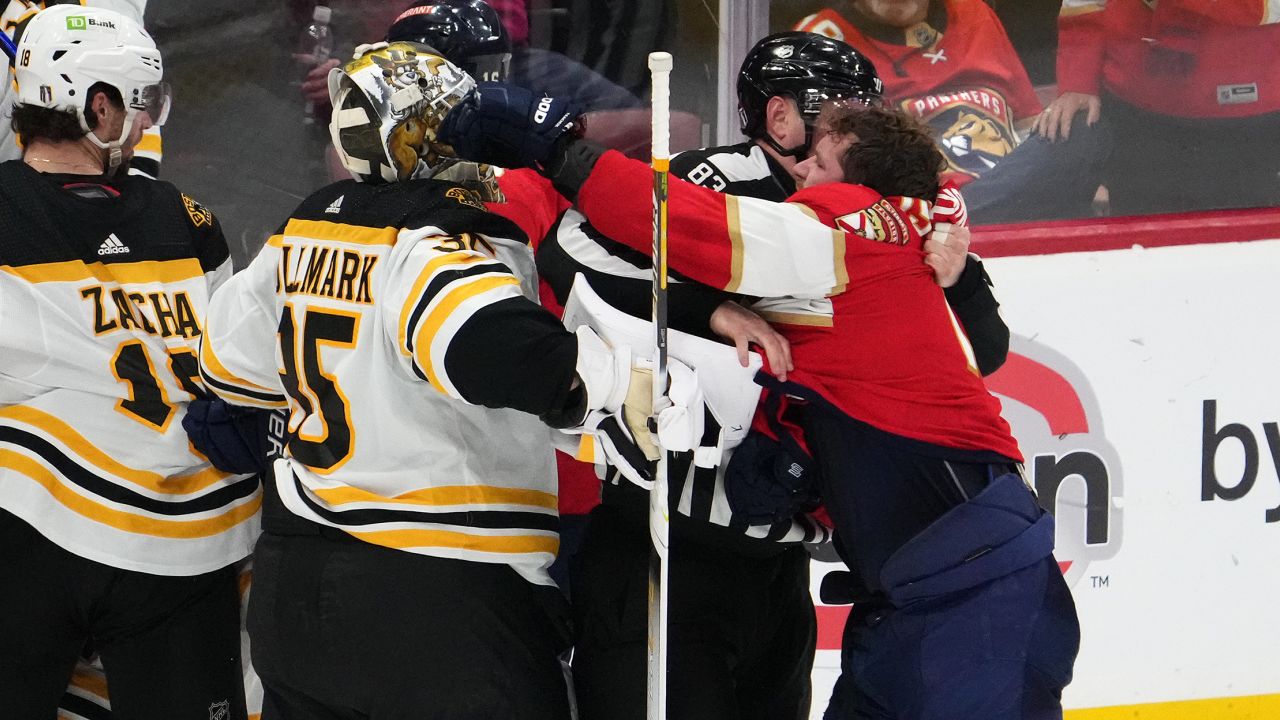 The NHL Punishes Matthew Tkachuk For Cross-Check in Game 4 : r/Bruins