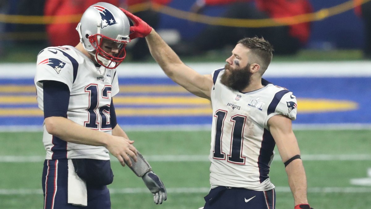 Julian Edelman to reunite with Brady, Gronkowski on Fox Sports