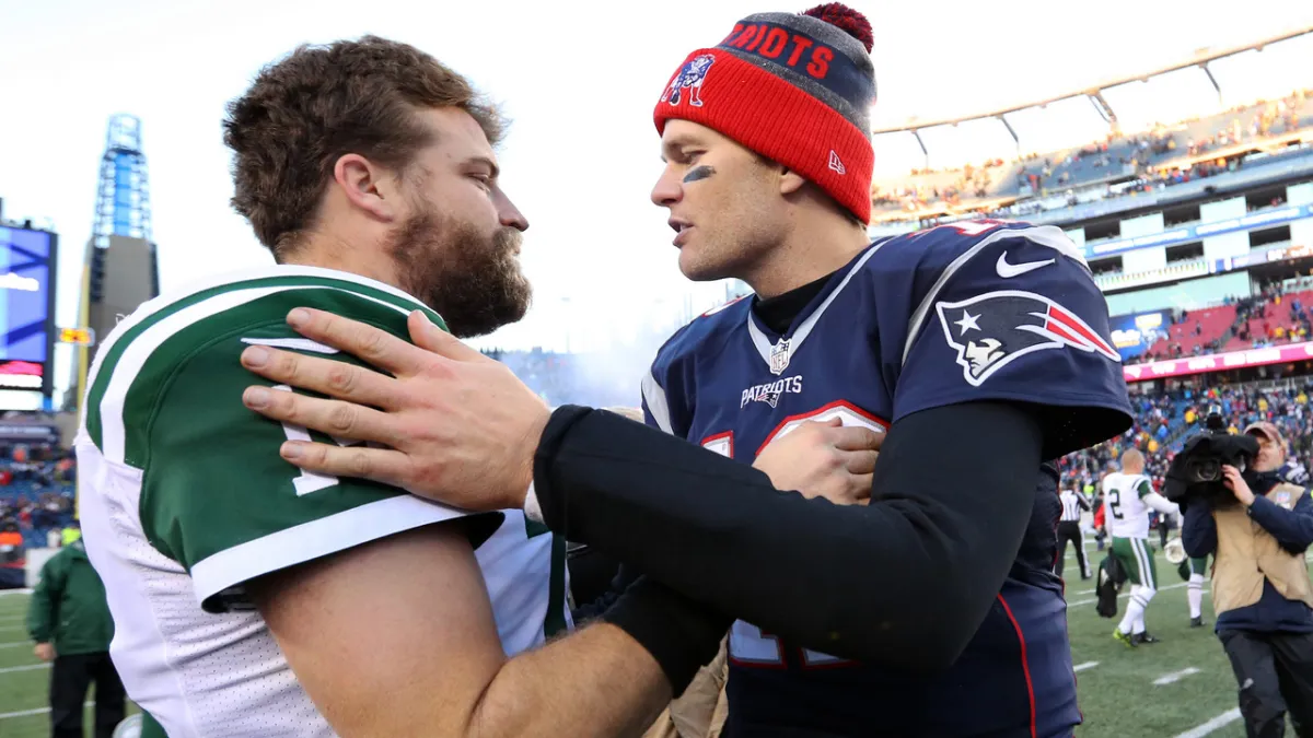 Tom Brady shares special moment with young fan after QB's historic