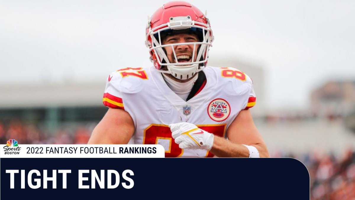Fantasy football rankings 2022: Top 15 tight ends in your draft – NBC  Sports Boston