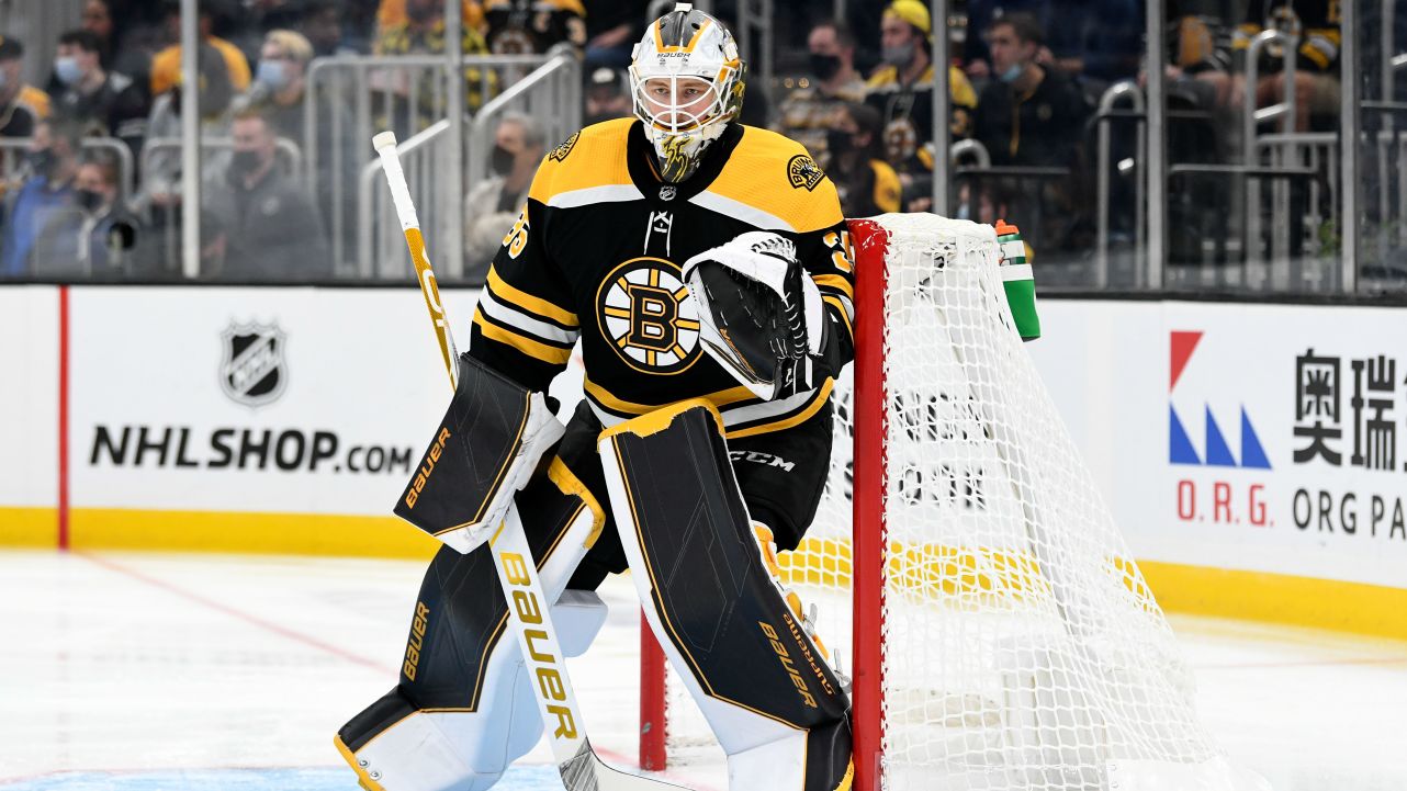 Bruins Goalie Linus Ullmark Exits Game Vs. Senators With Apparent ...