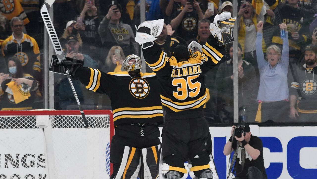 Getting to know the other two goalies on the Bruins' playoff