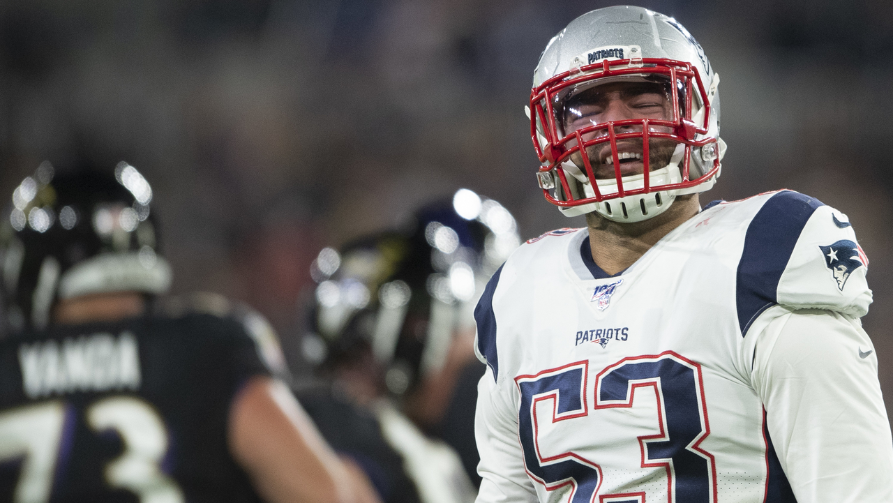 <p>This grade was teetering on the verge of "A-" territory because its depth is staggering compared to what the Patriots had a season ago.</p>
<p>Dont'a Hightower, Kyle Van Noy and Josh Uche all could play at the end of the line of scrimmage or off the ball. Matthew Judon provides another versatile edge option who will be stout against the run on early downs and a menace as a pass-rusher or quarterback spy in obvious passing situations. Ja'Whaun Bentley, Raekwon McMillan, Anfernee Jennings and Terez Hall are solid reserve options.</p>
<p>They have experience and youth. They have interchangeable parts. They look solid here. Hard to even come up with a WANT. The only thing holding back this grade a bit are questions about whether or not Uche and Jennings can make Year 2 leaps, how quickly Hightower will hit the ground running after opting out, and Judon's ability to adapt to a new system.</p>