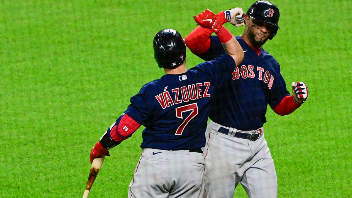 Red Sox on X: The offseason has been good to Vazquez! Congrats
