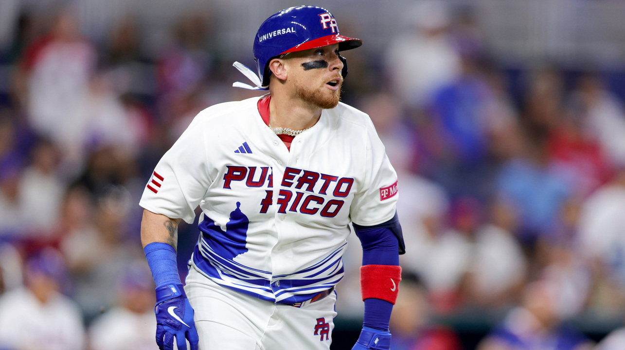 Christian Vazquez 8 Puerto Rico Baseball 2023 World Baseball