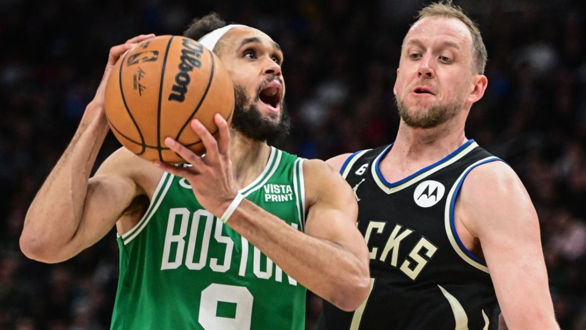 Celtics guard Derrick White gives positive update on ear injury – NBC