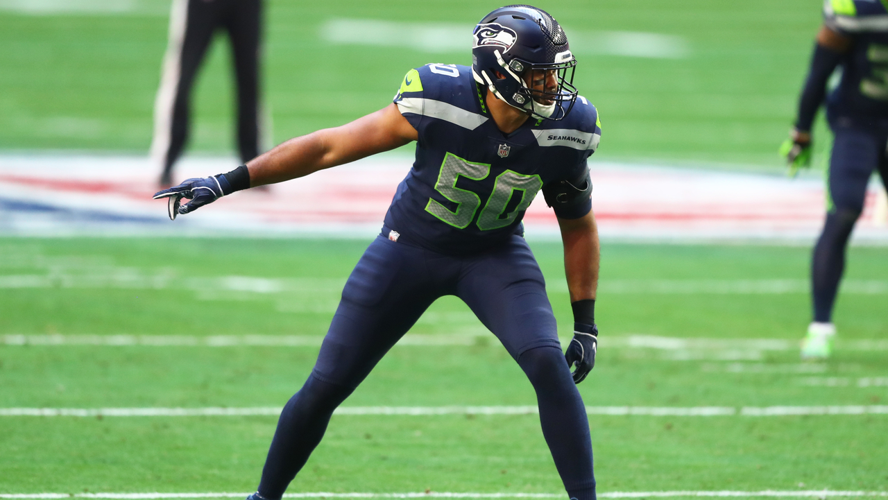 <p>Age: 31</p>
<p>2020 stats: 86 tackles, 11 TFL, two sacks, 10 pass defenses, one interception</p>
<p>Wright has long been an underrated part of the Seahawks defense. A lot of the credit goes to Bobby Wagner, but Wright is a top-tier linebacker in his own right. He performs well in all facets of the game and is a big, physical tackler. The Seahawks are in a bit of a cap crunch and Wright won't take a discount to remain in Seattle. If they can't pay him, any team with available cap space would be ecstatic to land one of the league's best off-ball linebackers.</p>
<p> </p>
<p> </p>