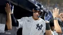 Here's the moment when Aaron Judge's card values spiked