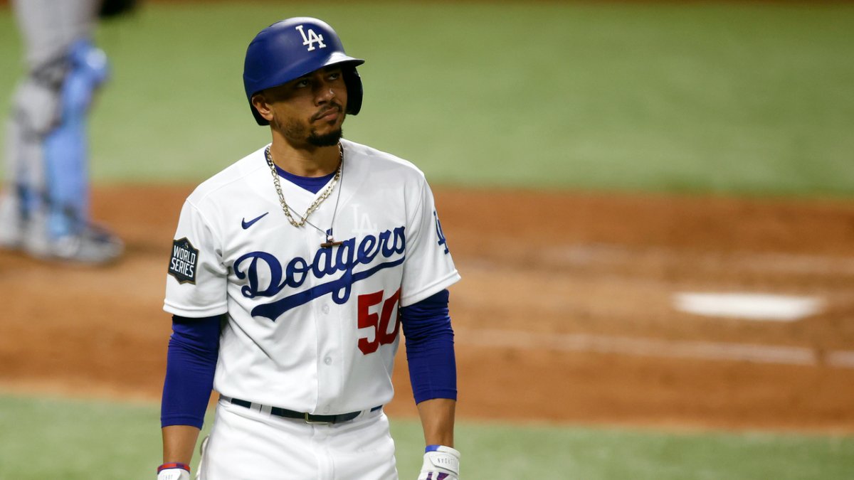 Dodgers sign Mookie Betts to 12-year, $365 million contract extension - NBC  Sports