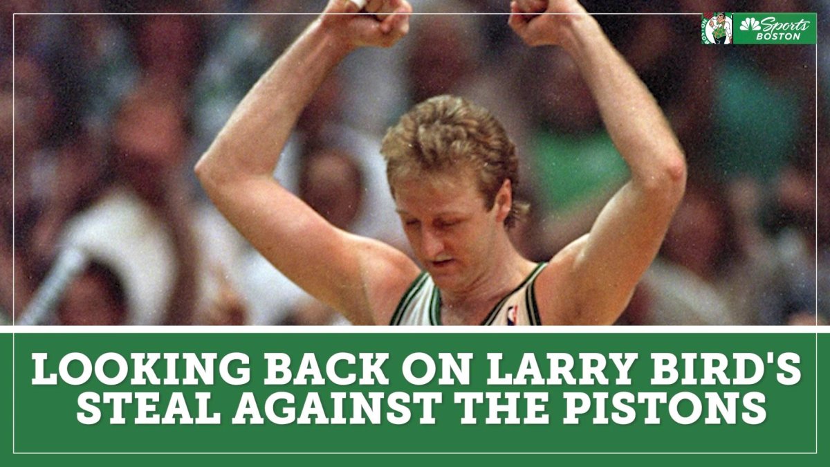 This Date in NBA History (May 26): Larry Bird's iconic steal in Game 5 of  the Conference Finals vs. Detroit Pistons in 1987 and more