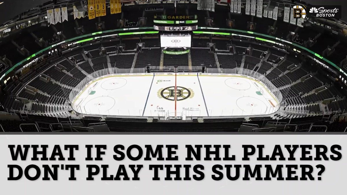 Will there be NHL players who don’t return to play, and how will they