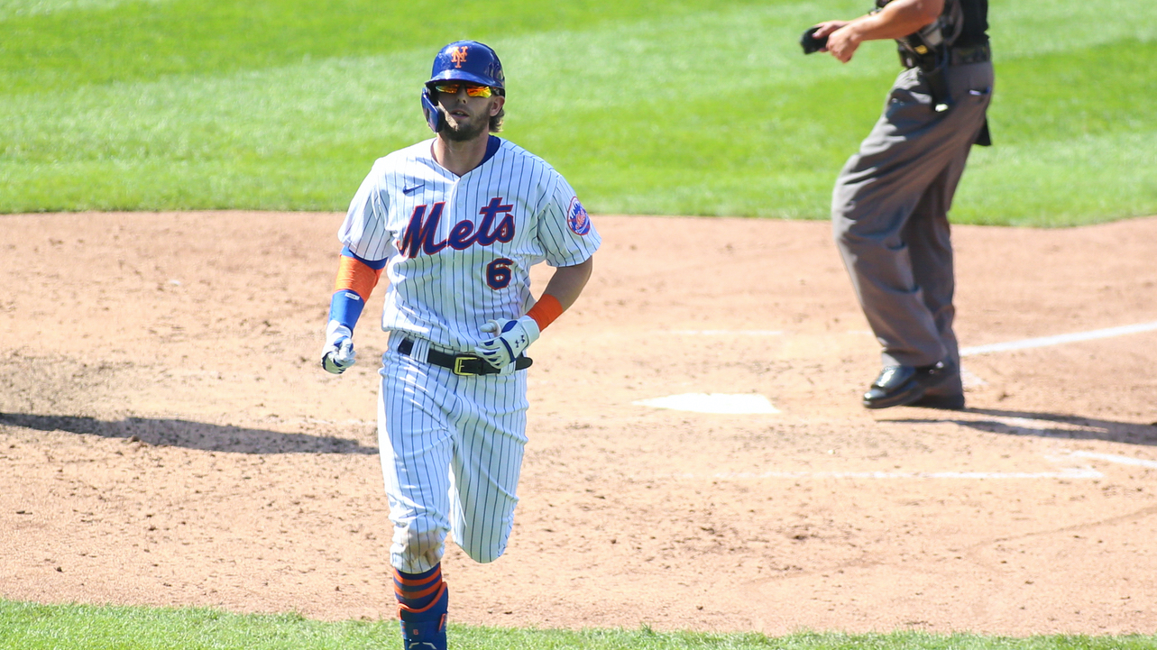 <p>In addition to second base, McNeil spends time at third and left field. The 28-year-old burst on the scene with the Mets in 2019 when he hit 23 homers and posted a .916 OPS. He's one of the most fun players in the game to watch and has earned a reputation as one of the best hitters in the league.</p>