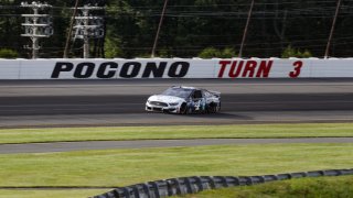 Jun 27, 2020; Long Pond, Pennsylvania, USA; NASCAR Cup Series driver Kevin Harvick (4) races during the Pocono Organics 325 at Pocono Raceway. Mandatory Credit: Matthew OHaren-USA TODAY Sports